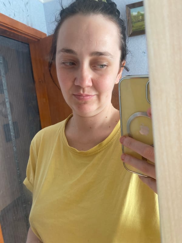 Lazy morning at home: selfies, a toddler, and a cat