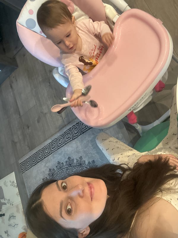 Morning domestic moments captured at Wisła residence during rain