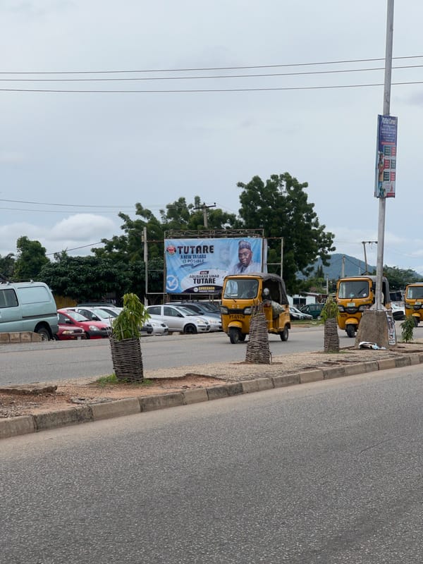 Street scenes documented in Jalingo, Nigeria show everyday urban activity