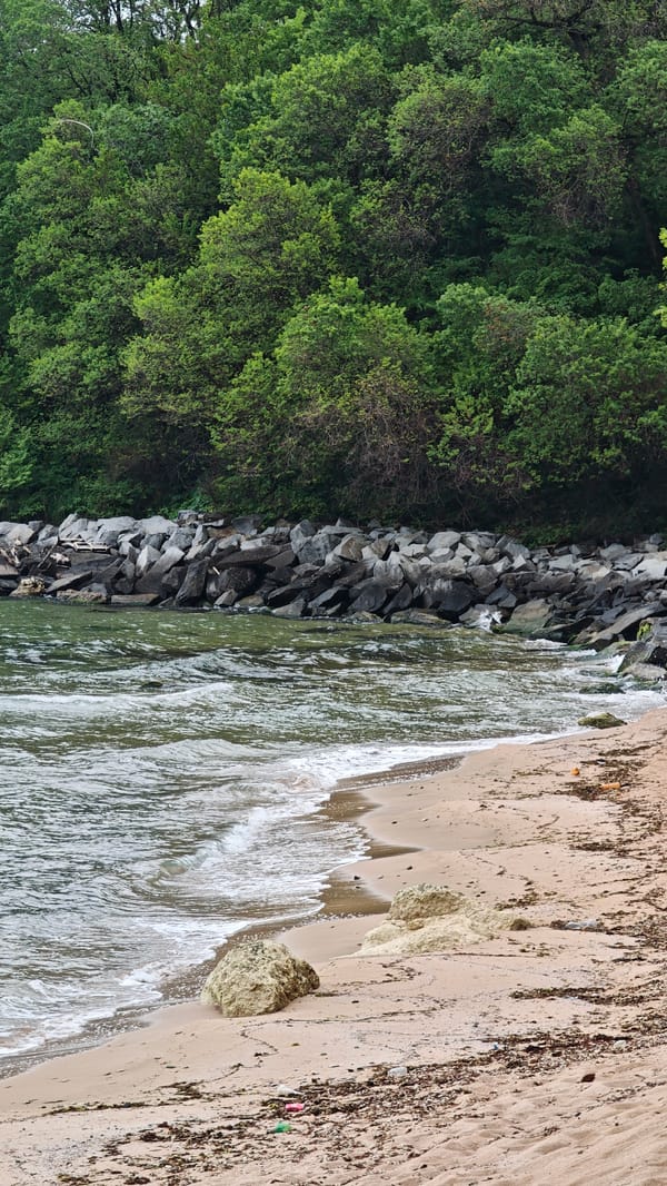 Morning beach scenes documented in Tsarevo, Bulgaria