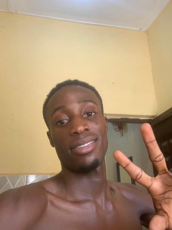 Young man's casual morning moments documented in Lokoja residence