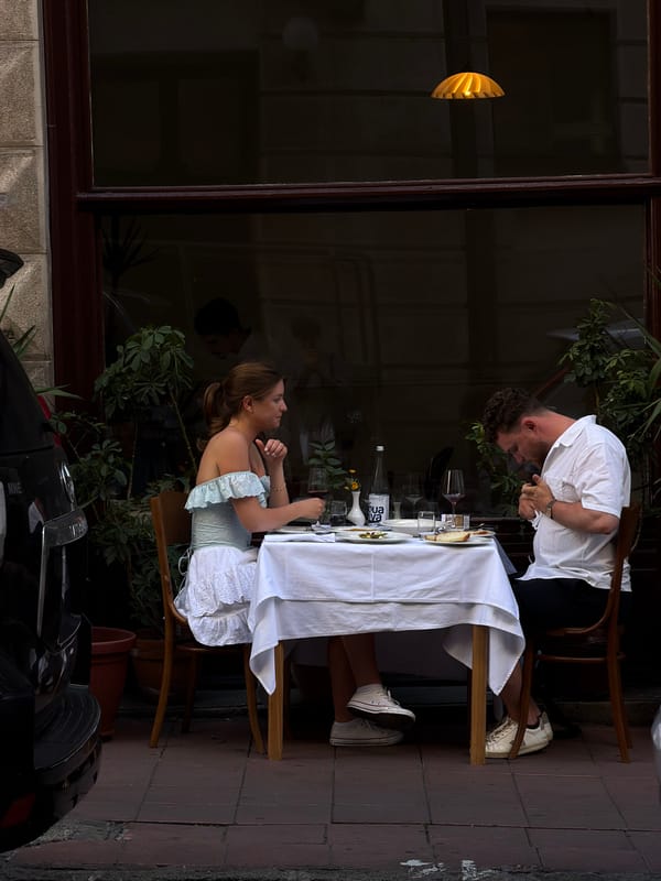 Afternoon in central Belgrade, street scenes and city life