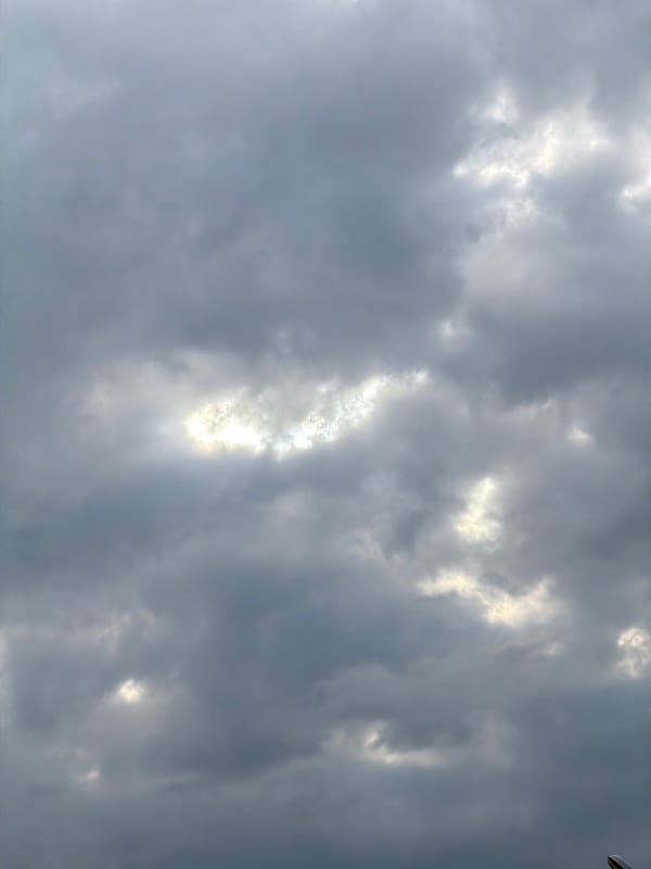 Dramatic sky formations observed over Rossiyskiy, Russia