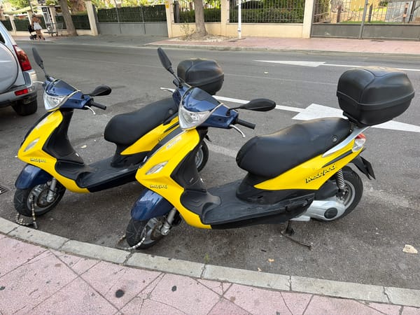 Early morning street scenes across Magaluf and Calvià, Mallorca