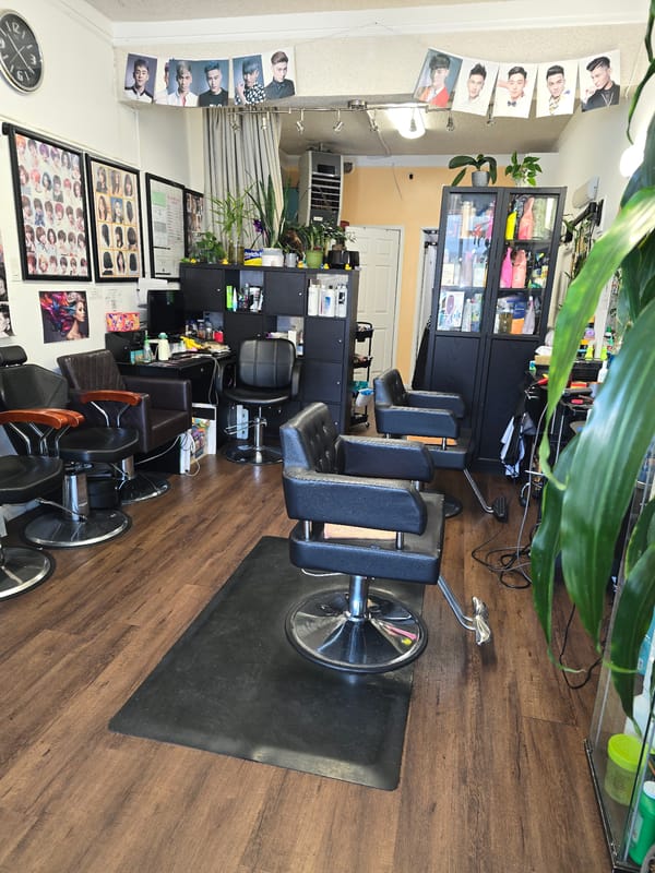 San Francisco hair salon documented inside and out