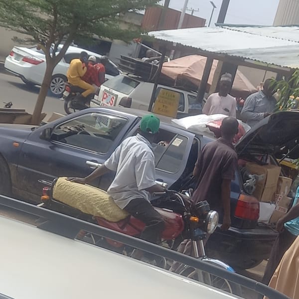 Busy transport hub activity documented in northern Nigeria towns