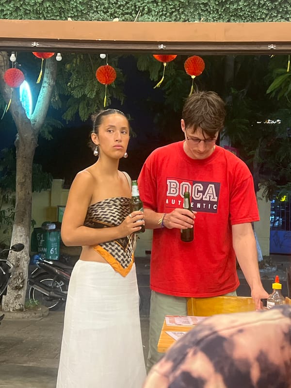 A Da Nang evening: bar bands, beach volleyball, and tabletop gaming