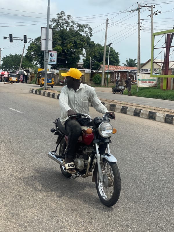 Daily street life documented in Lokoja, Nigeria
