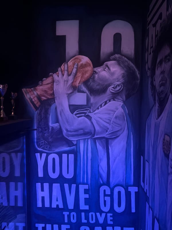 Sports-themed murals and plasma art documented in Sofia