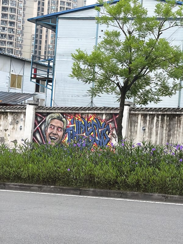 Cars parked on Chongqing High-tech Zone streets early morning