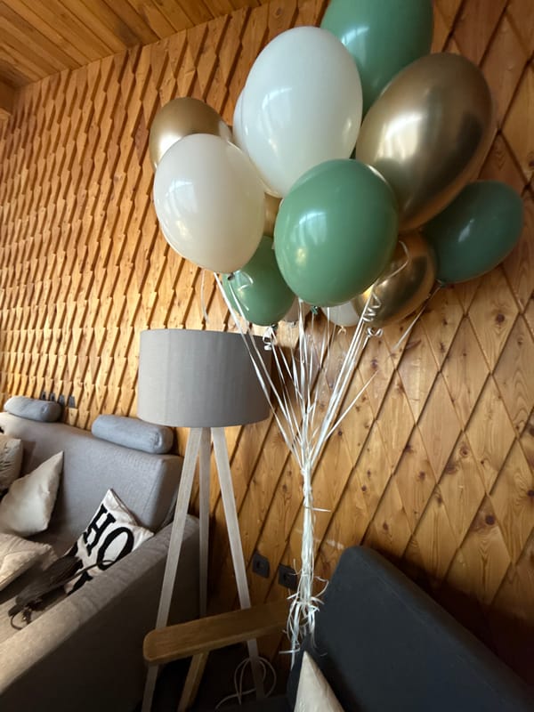 Second birthday party setup with teddy bear theme in Votkinsk