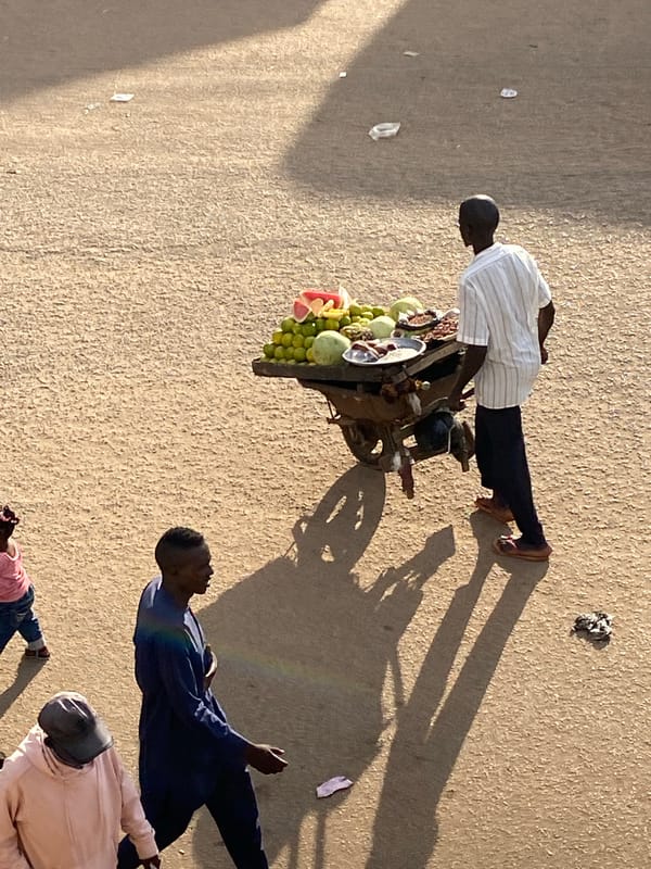 Daily street life documented in Bukuru, Nigeria