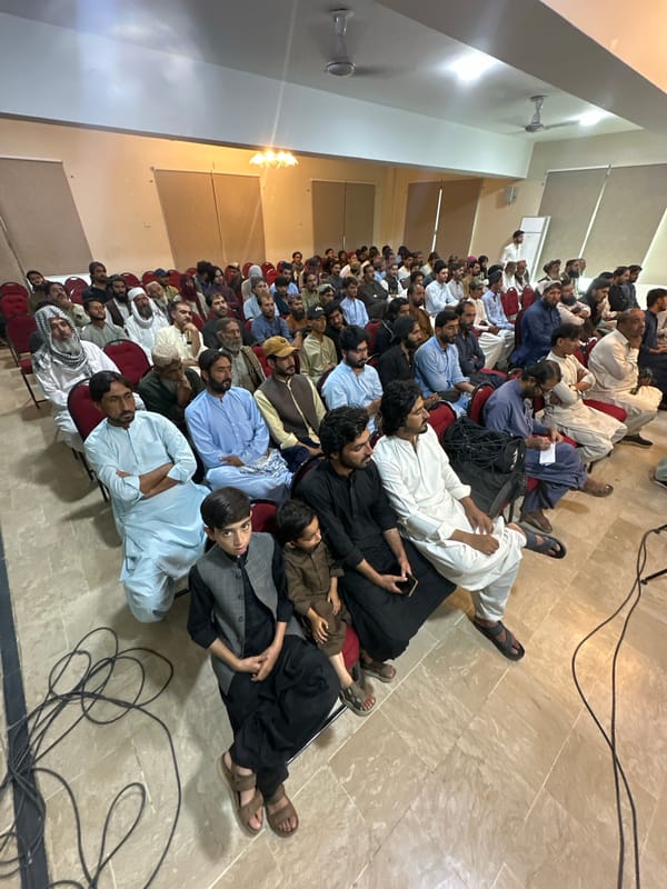 Press conference held at Quetta Press Club with traditional elders