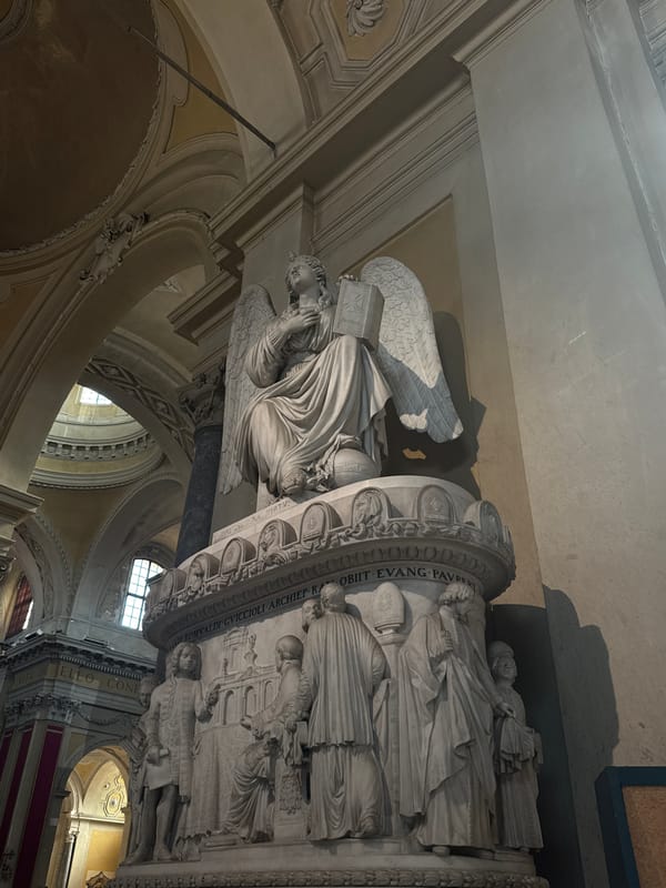 Visitor documents historic church architecture and art in Ravenna