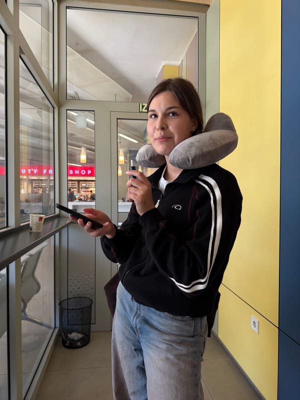 Early Morning Traveler Observed at Tuzla International Airport