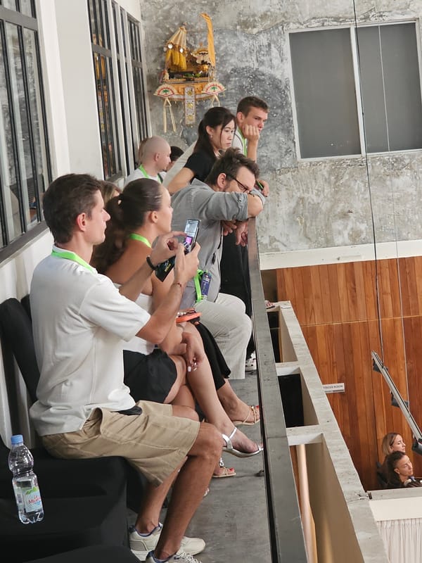 Early morning presentation event draws audience in North Kuta