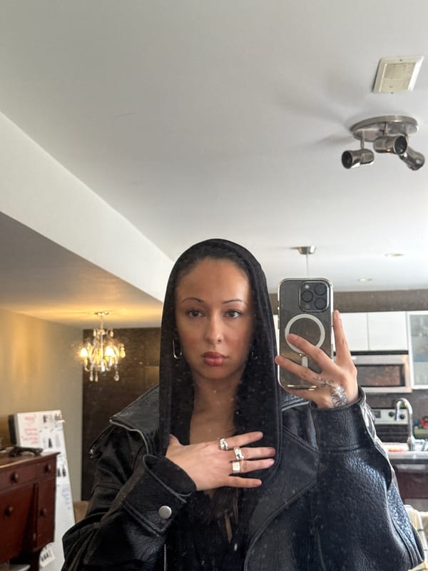Person takes mirror selfies in North Vancouver home