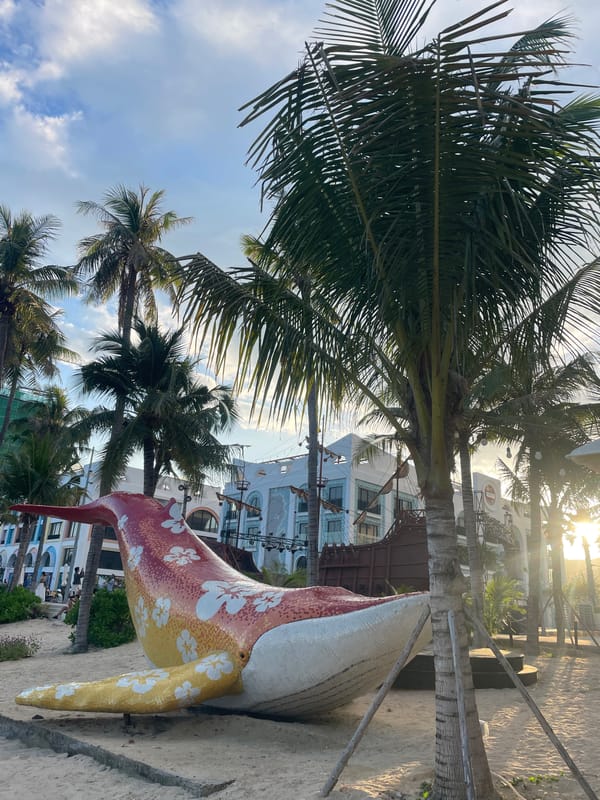 Tourist activities documented at Nha Trang beach Vietnam
