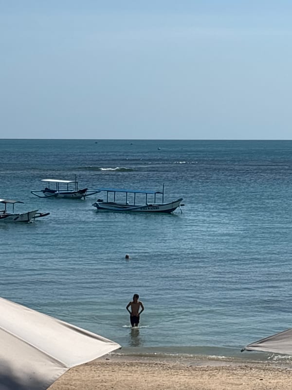 Beach resort day in Kuta ends with a cinema trip