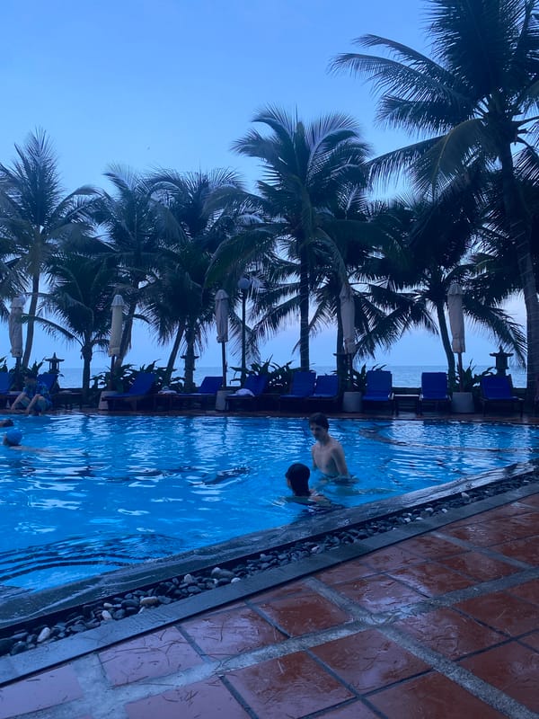 Beach resort day in Phan Thiet: pool, ocean, and local flavor