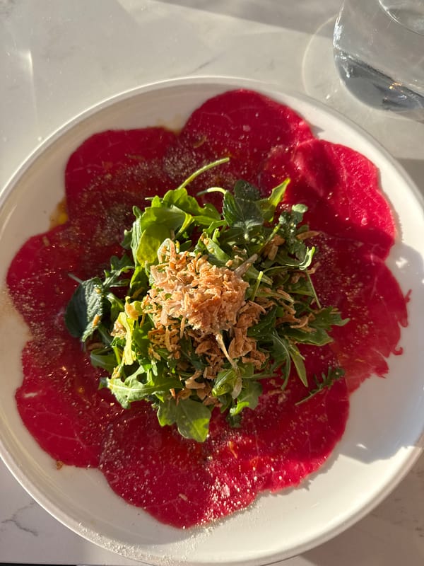 Evening dining experience captured at CN Tower's 360 Restaurant