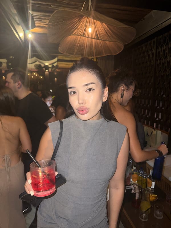 Young adults socialize at North Kuta nightlife venues