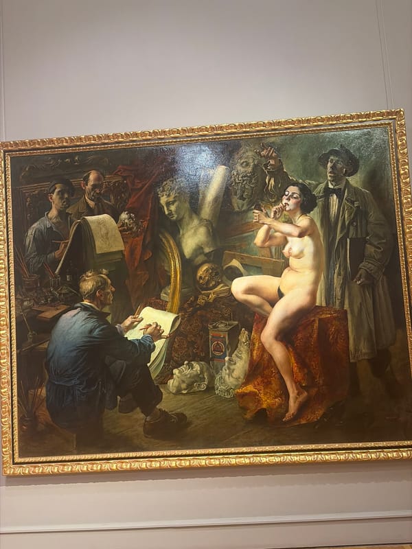 Soviet and Russian art on display across a Moscow gallery