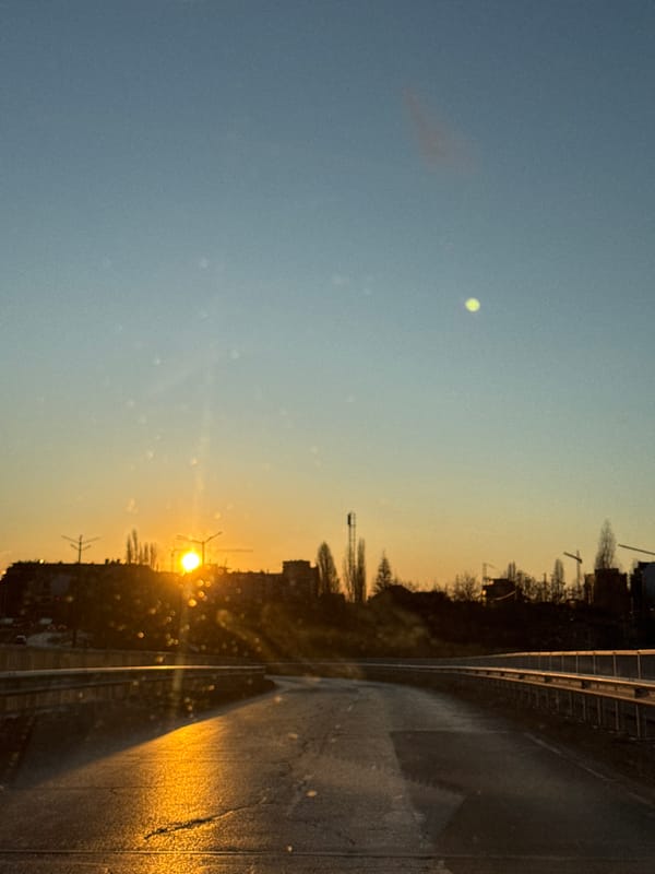 Witness captures sunset moments across Sofia cityscape