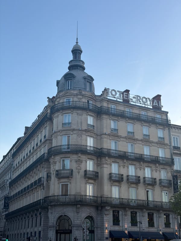 Architectural documentation captured in Lyon's historic district