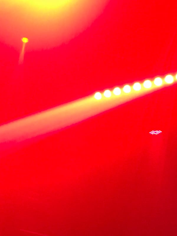 Colored light displays spotted in Baan Bang Rak, Thailand