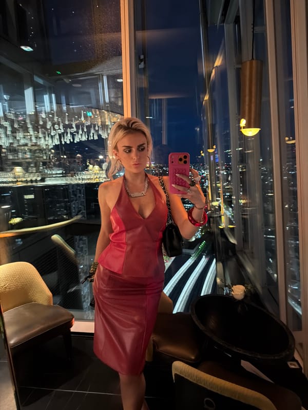 Red carpet night out at a high-rise London venue