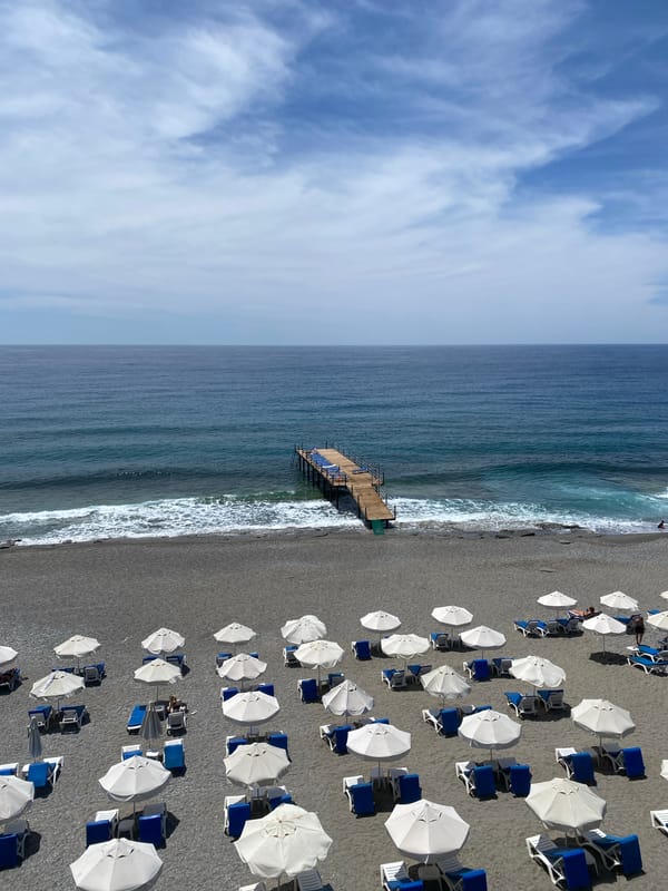 Coastal views captured in Alanya, Turkey during morning hours