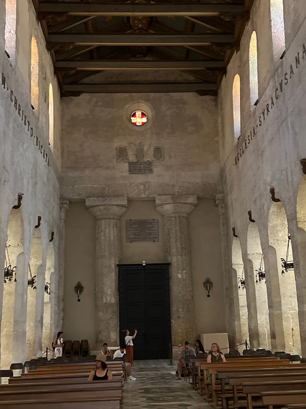 Afternoon tour through Syracuse's historic Ortigia district and cathedral