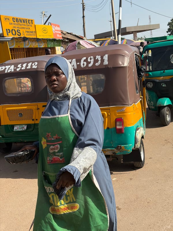 Morning street life documented across Nigerian commercial districts