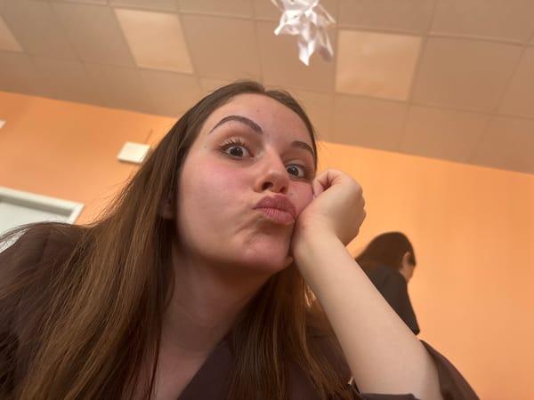 Young Women Document Morning Social Media Session in Burgas