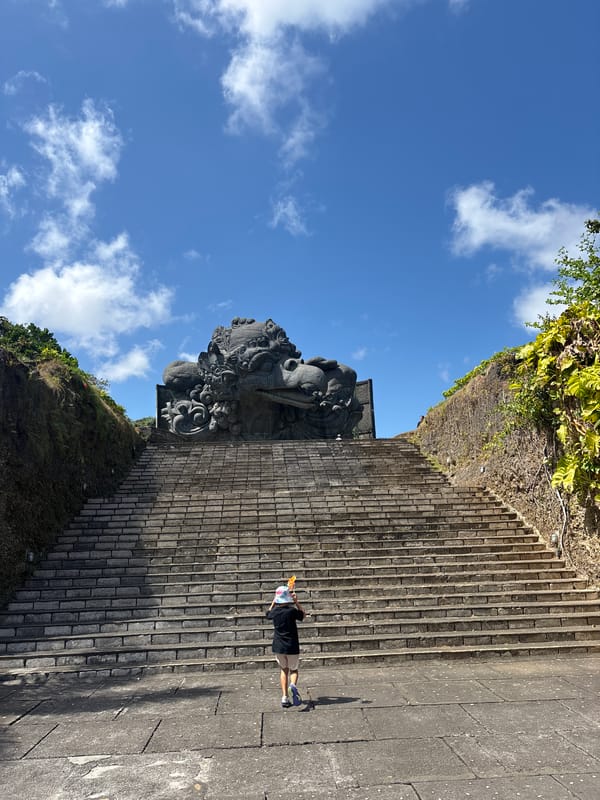 Garuda Wisnu Kencana Cultural Park, Bali, from multiple angles