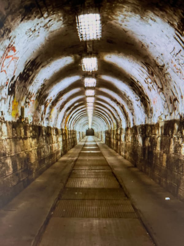 Subway tunnels, graffiti, and urban underground scenes