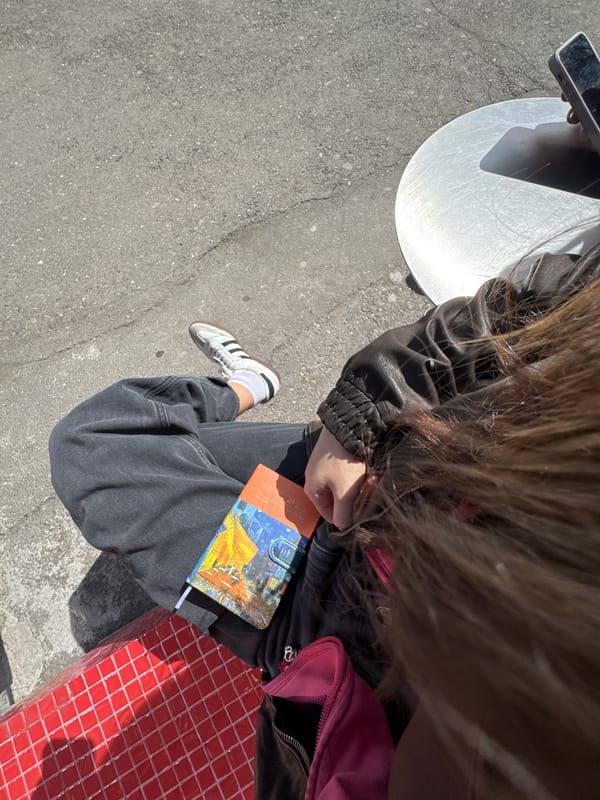 Coffee shop visit captured in downtown Yerevan