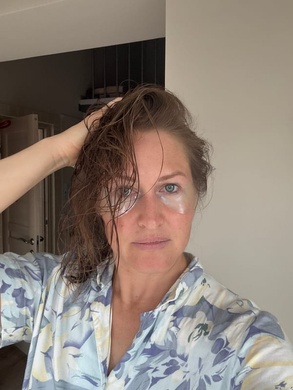 Women photographed in early morning scenes across Chaikovsky, Russia