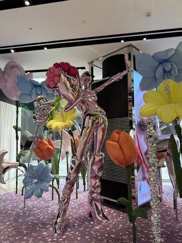 Bangkok luxury stores showcase elaborate artistic installations