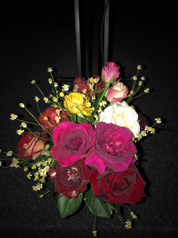 Flowers bloom and arranged in bouquets observed Kherson Ukraine