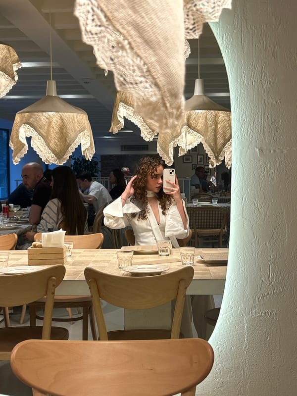Evening stroll and dining experience documented in Belgrade