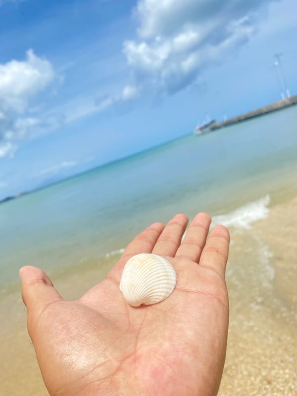 Beach day activities documented in Juan Griego, Venezuela
