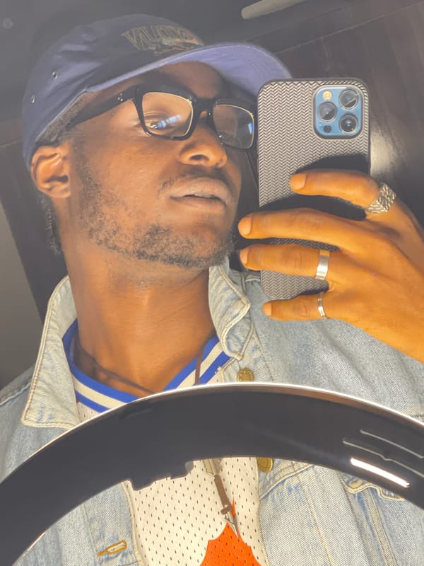 Abuja OOTD selfie set: denim jacket, cap, and rings
