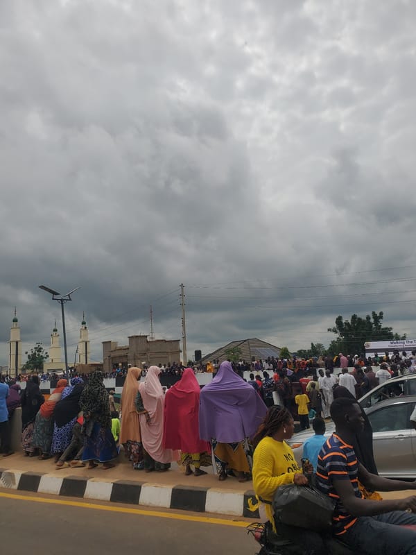 Market day in full swing across Akwanga, Nigeria