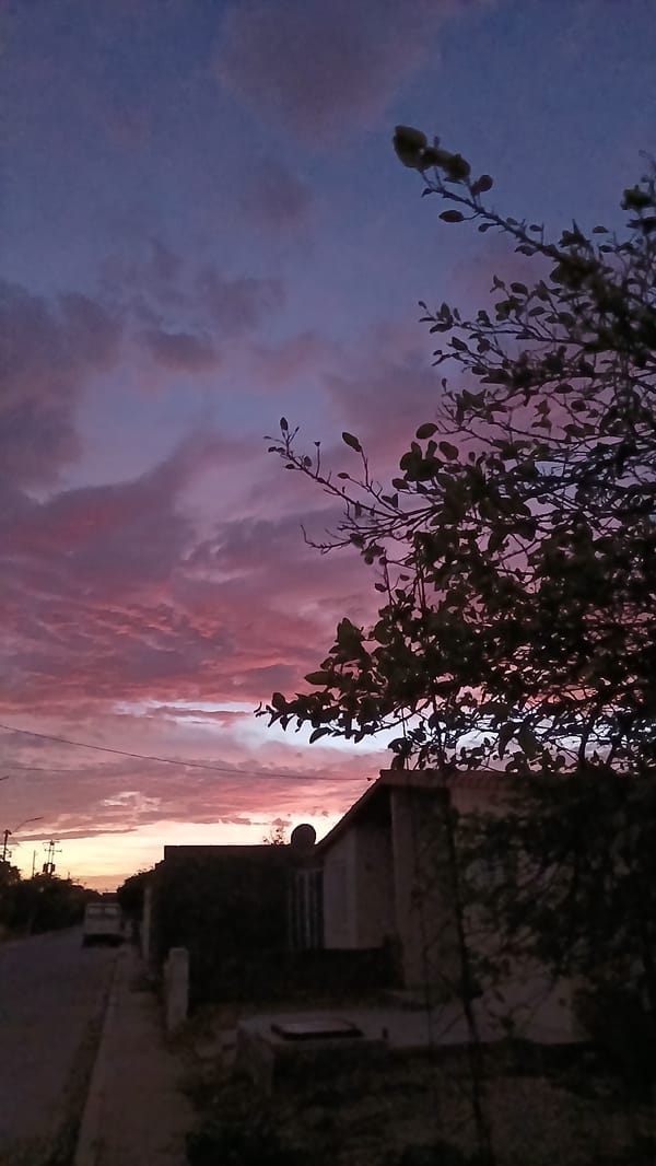 Evening domestic scenes captured in Altagracia, Venezuela