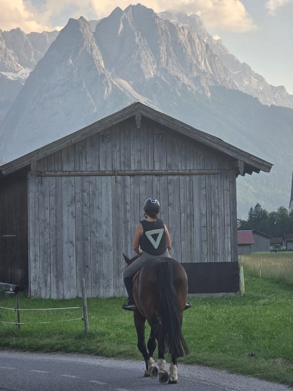 Garmisch-Partenkirchen afternoon: Alpine scenery, village life, outdoor activity