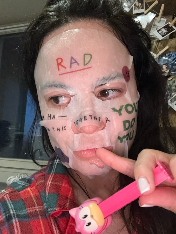 Sheet mask and PEZ dispenser, Khimki
