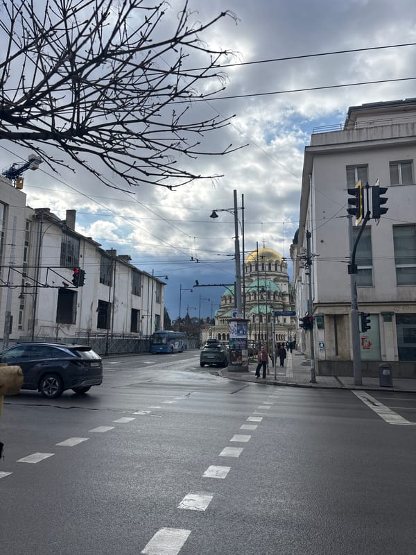Leisurely afternoon documented at Sofia wine bar near Alexander Nevsky