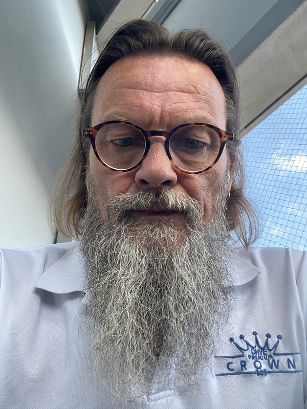 Morning selfies and a bus depot in Raanana, Israel